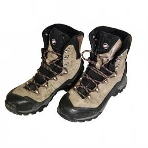 Mamut Nova Pro GTX Women 10 Insulated Hiking Boots Tall Over Ankle Toe Vibram